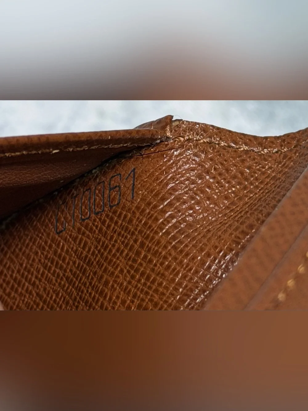 Louis Vuitton monogram checkbook holder